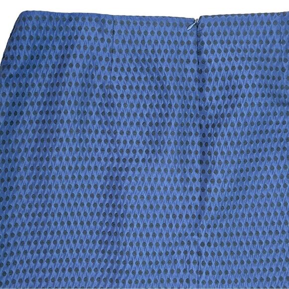 Boden Navy and Black Polka Dot Pencil Skirt | 18L - Picture 3 of 5